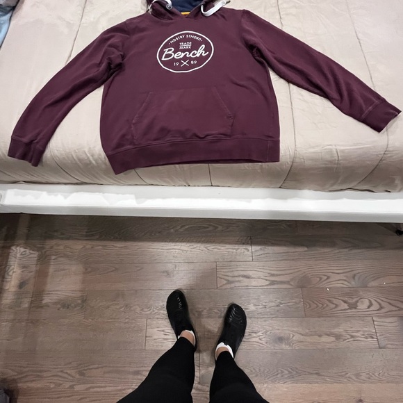 Bench Maroon Hoodie - Picture 7 of 9